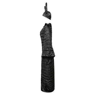 Halloween Maléfica Maleficent Cosplay Traje de Bruja Reina Oscura Vestido Negro de Fiesta para Adultos Femenino
